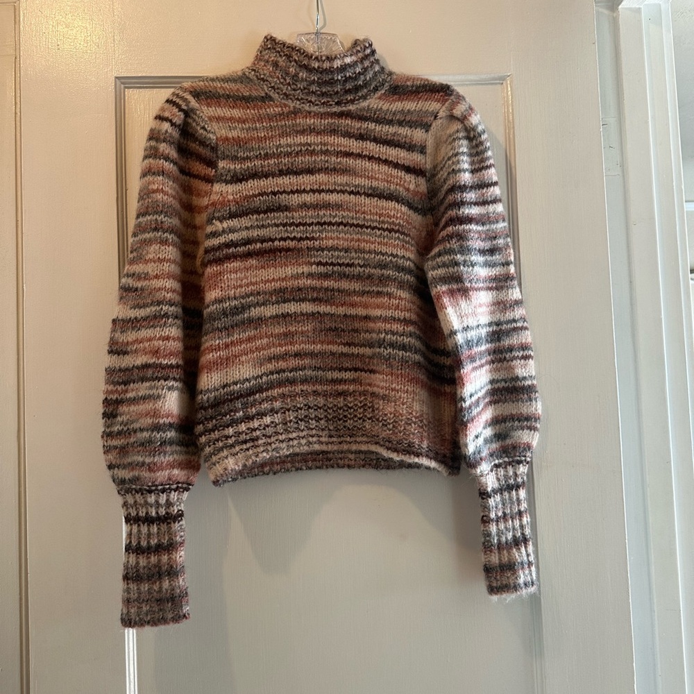Veronica Beard Multicolor Striped Sweater